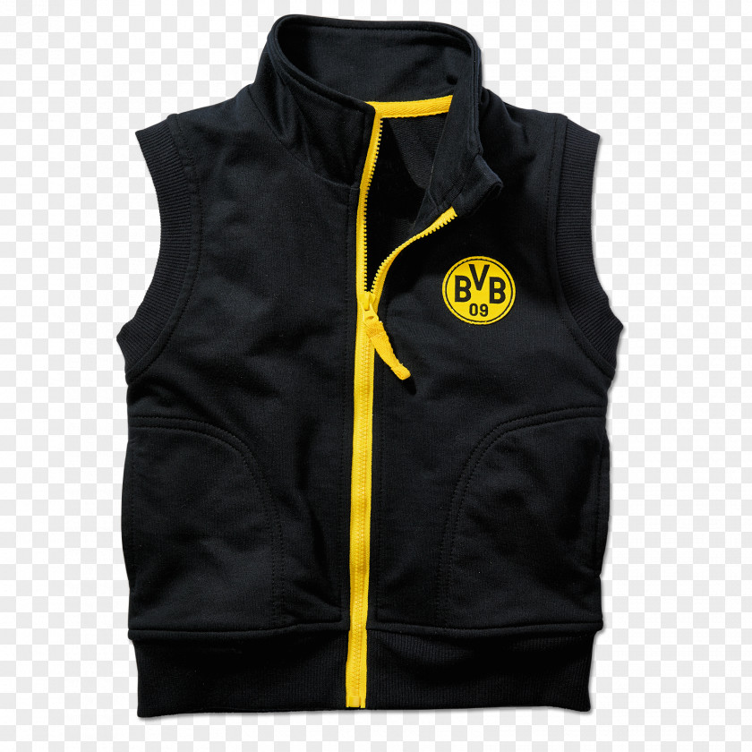 Jacket Gilets Bluza Hood Borussia Dortmund PNG