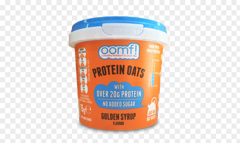Protein Flavor Porridge Oat Golden Syrup PNG