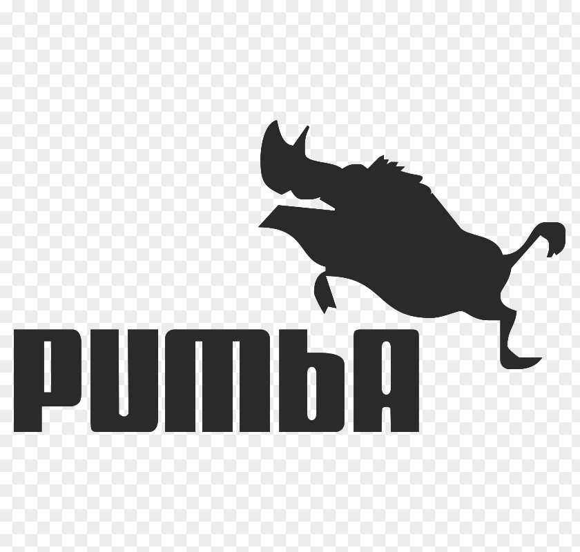 Puma Cat Timon And Pumbaa Logo Humour PNG