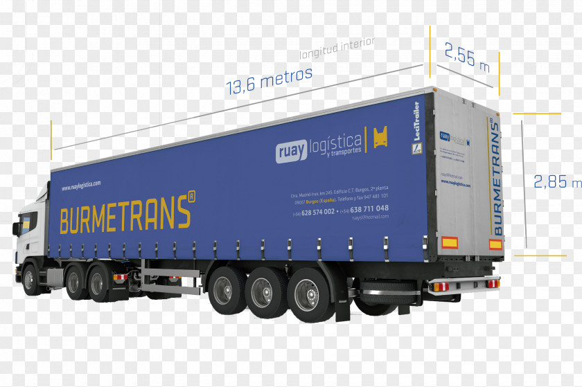 Truck Trailer Spain Vehicle Tautliner PNG