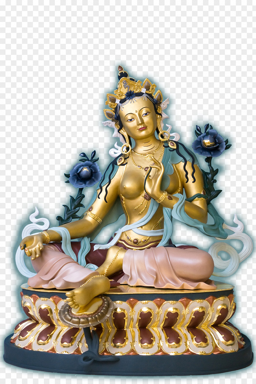 Buddhism Statue Of Tara Buddhahood Kadam PNG