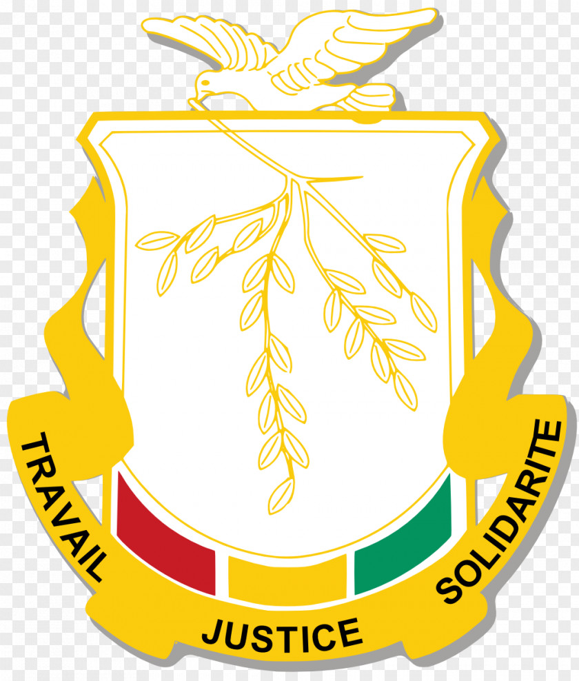 Crest Coat Of Arms Guinea National Flag PNG