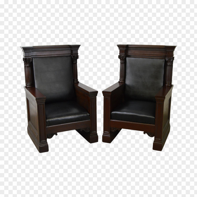 Mahogany Chair Bedside Tables Wood PNG