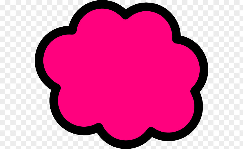 Pink Cloud Clip Art PNG