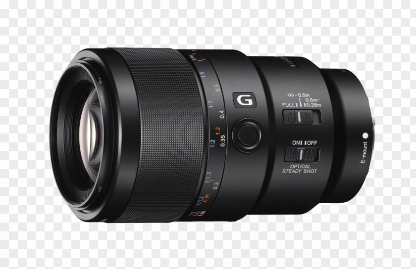 Camera Lens Sony FE Macro 90mm F/2.8 G OSS E-mount F2.8 索尼 PNG