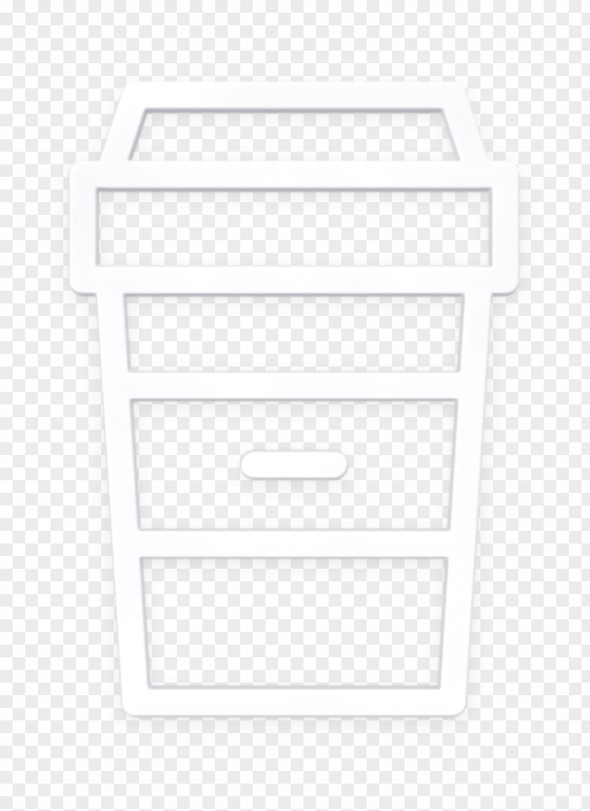 Furniture Drawer Coffee Icon Streamline PNG