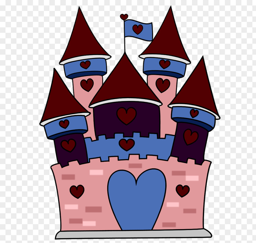 Love Castle Cartoon Clip Art PNG
