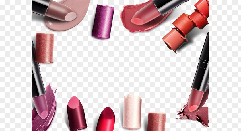 Makeup Supplies Nail Polish Lipstick Lip Gloss Cosmetics Make-up PNG