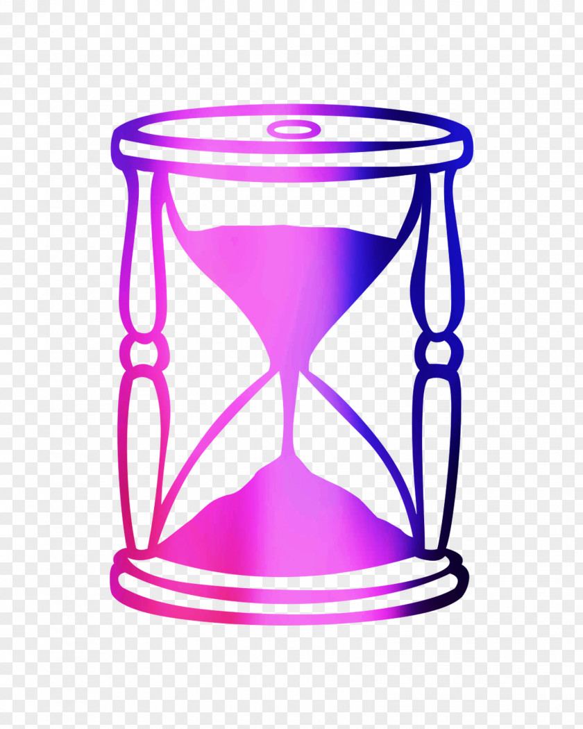Product Design Hourglass Purple Line PNG