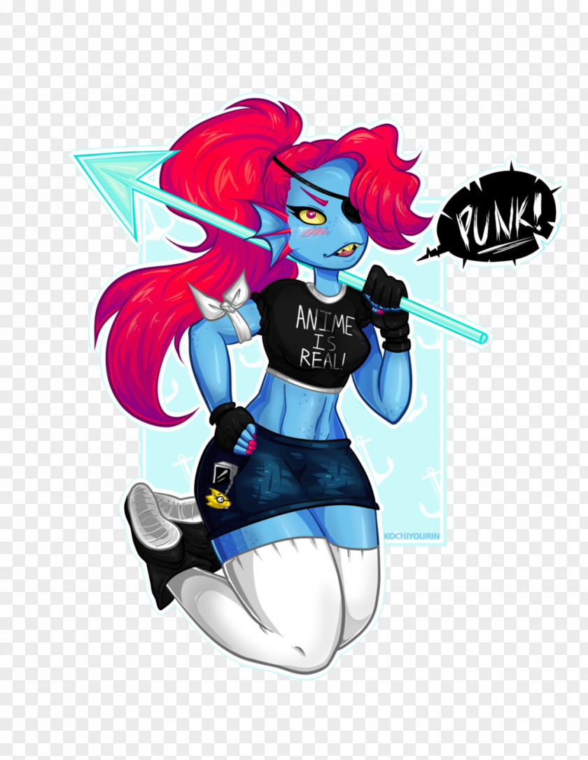 Soul Punk Undertale Undyne Flowey Hashtag Alphys PNG