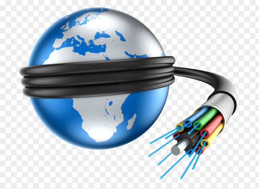 Broadband Internet Service Provider Access Fiber-optic Communication PNG