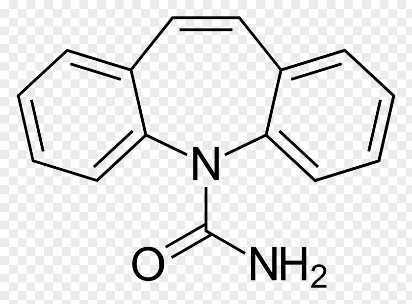 Carbamazepine Tetracyclic Antidepressant Dibenzazepine Chemical Compound PNG