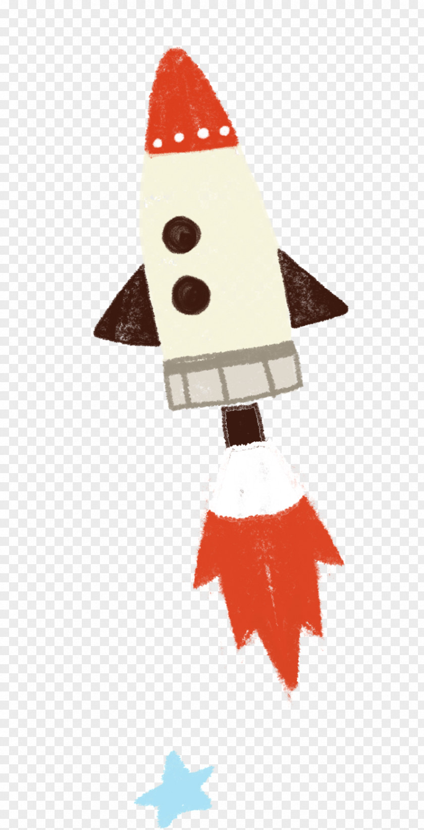 Cartoon Rocket Illustration PNG