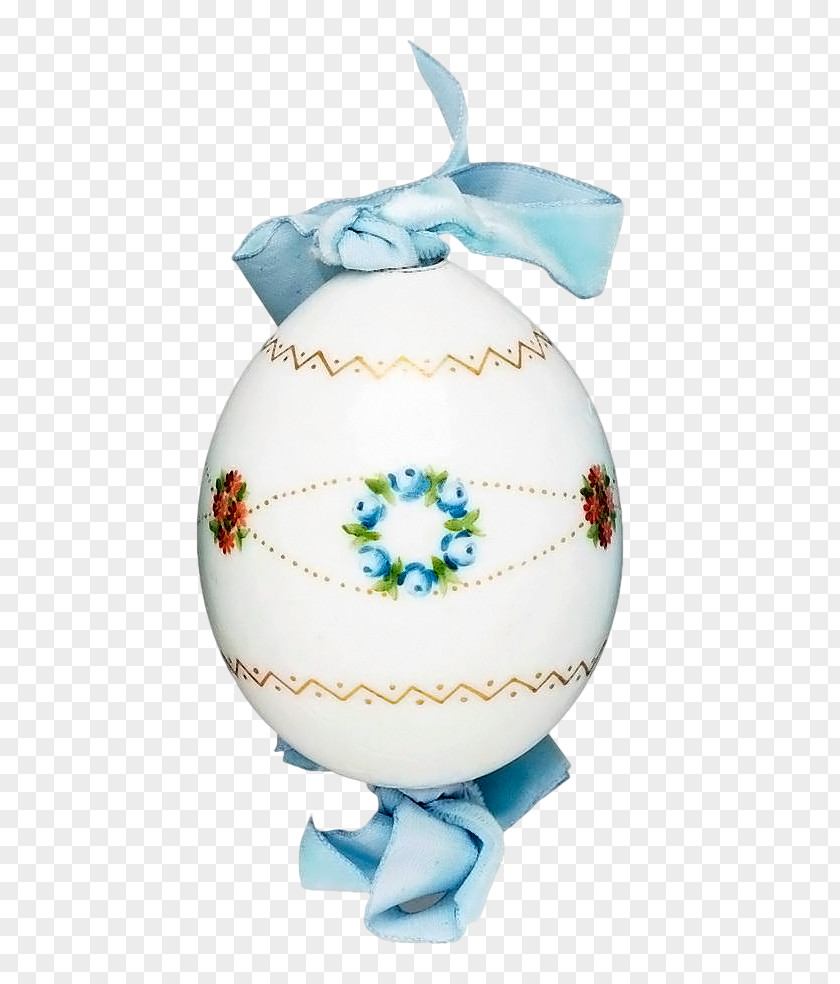 Easter Egg Turquoise PNG