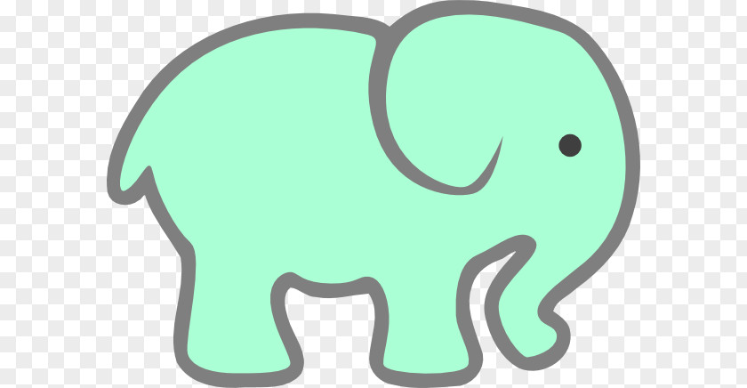 Green Elephant Cliparts Indian Free Content Clip Art PNG