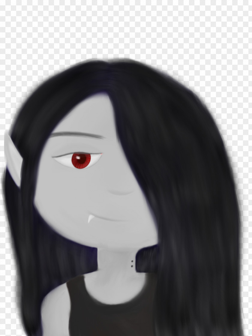 Marceline The Vampire Queen Forehead Black M PNG