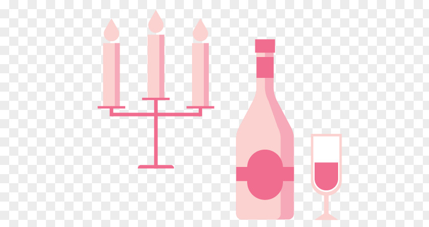 Vector Candlelight Wedding Wine Red Online Bridal Registry PNG