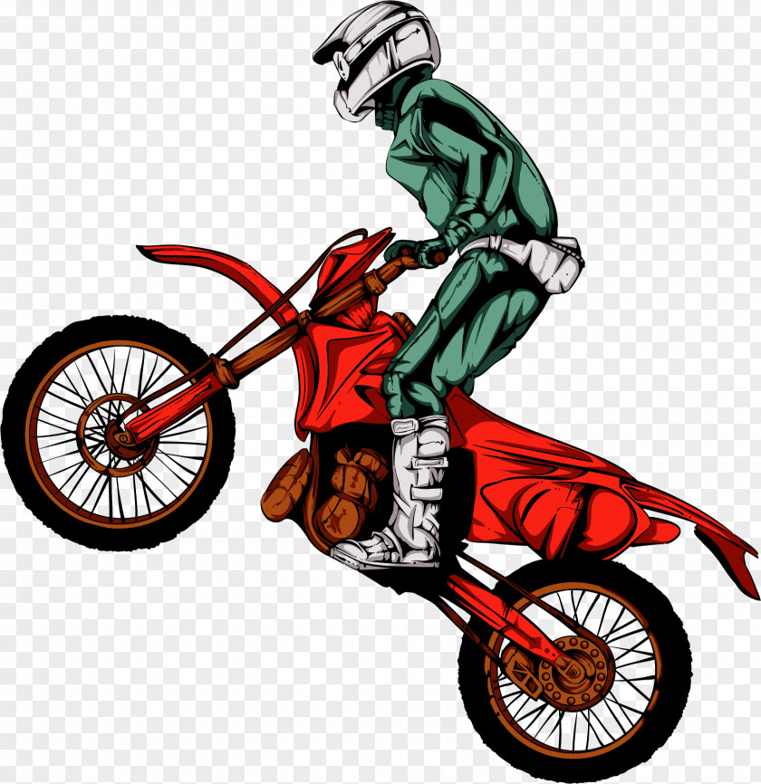 Vector Painted Refuse To Ride A Motorcycle Helmet Motocross Clip Art PNG