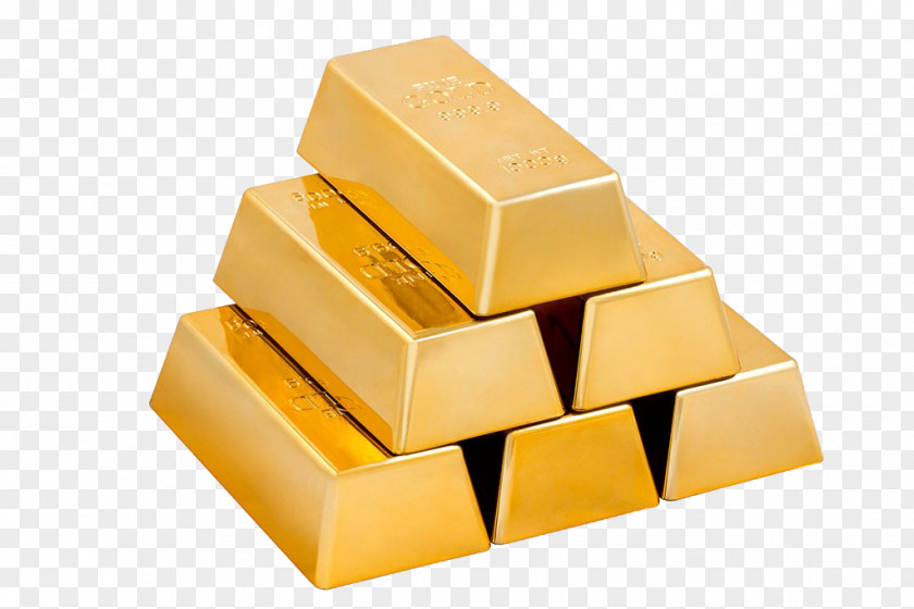 A Pile Of Gold Bars Bar Ingot PNG