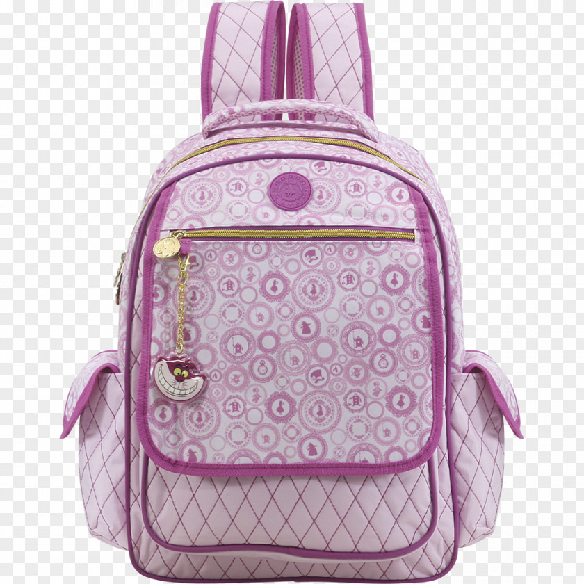 Backpack Diaper Bags Alice's Adventures In Wonderland Cheshire Cat PNG