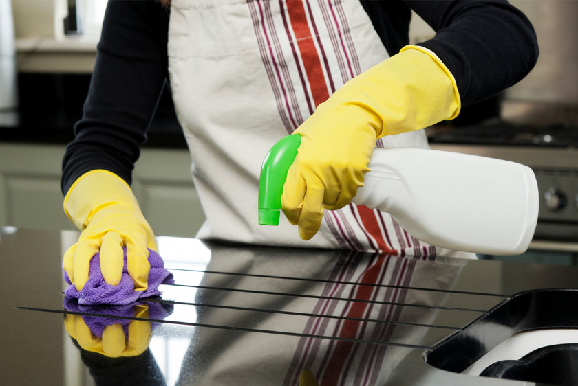 Cleaning Kitchen Cleaner Maid Service Countertop PNG