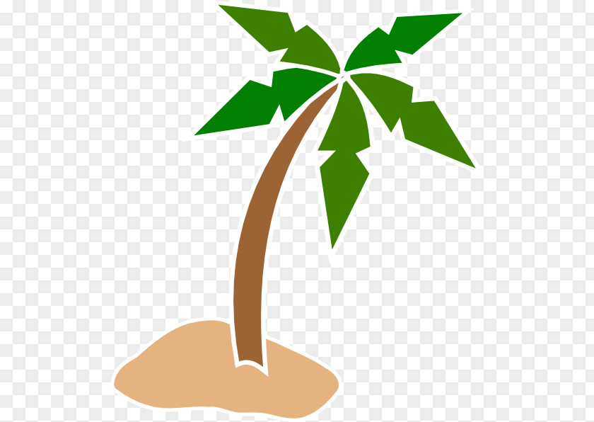 Coconut Tree Island Clip Art PNG