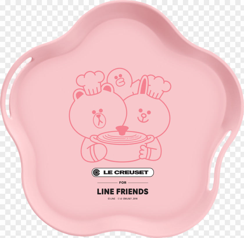 Line Friends Le Creuset Chinese Candy Box Cast-iron Cookware Cast Iron PNG