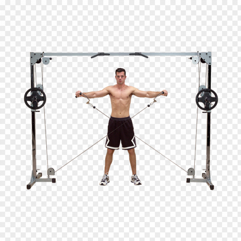 Barbell Electrical Cable Machine Fitness Centre Physical Exercise PNG