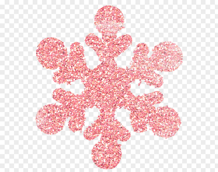 Cartoon Pink Snowflake Graphics Computer File PNG