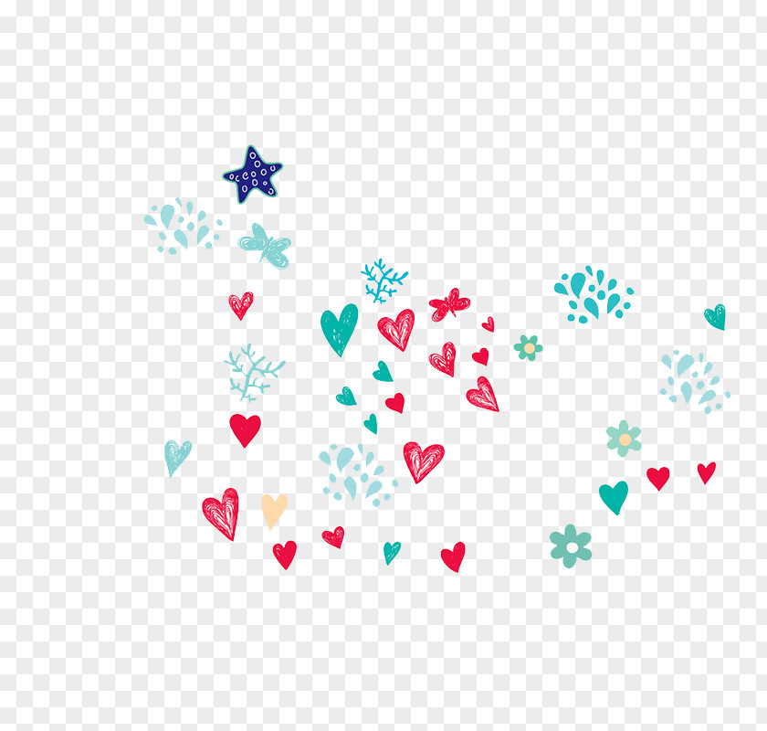 Hearts And Stars Clip Art Image Vector Graphics Design PNG