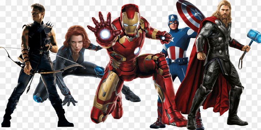 Iron Man Spider-Man Hulk Clint Barton Marvel Legends PNG