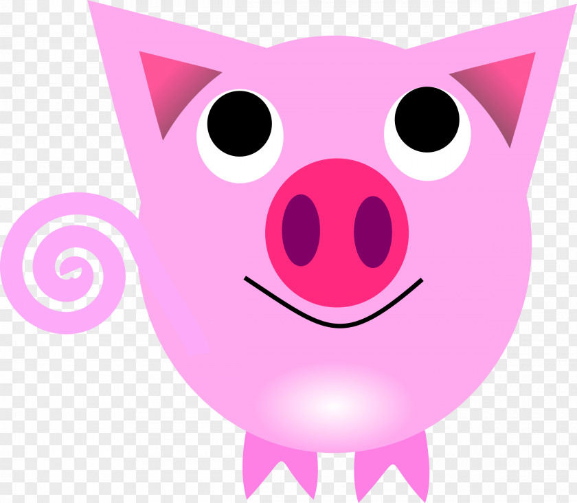 Pig Domestic Chinese Zodiac New Year Clip Art PNG