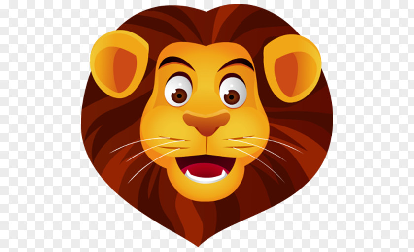 Emoticon Wildlife Lion Drawing PNG