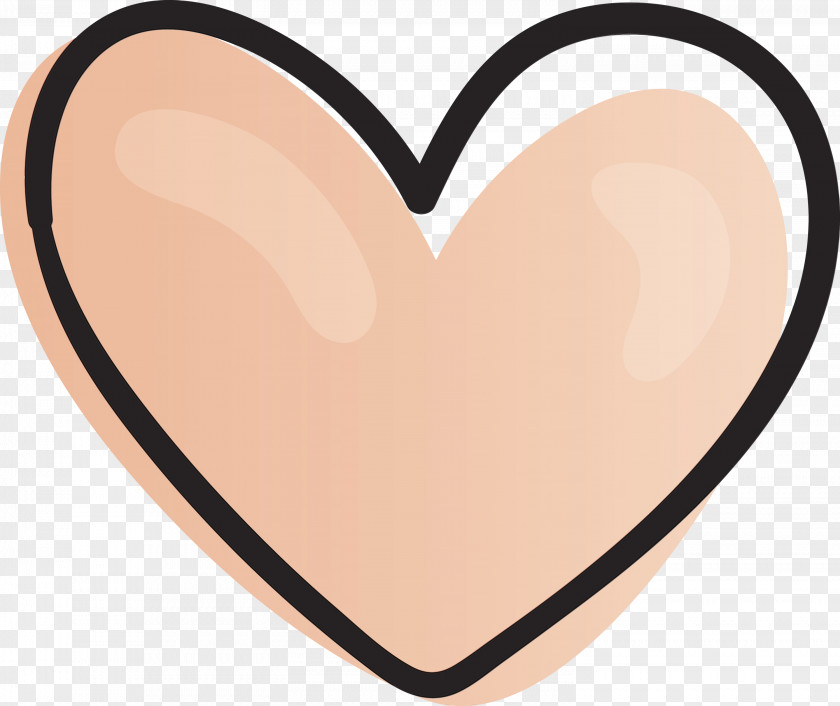 Line Heart M-095 PNG