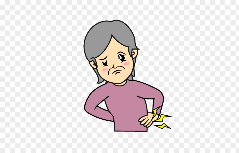 Palpitate Thumb Back Pain Dyspnea Clip Art PNG