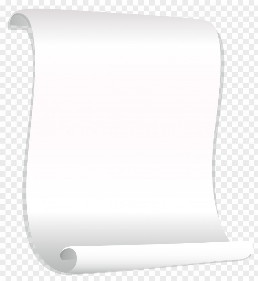 White Scrolled Paper Clipart Picture Product Angle Font PNG