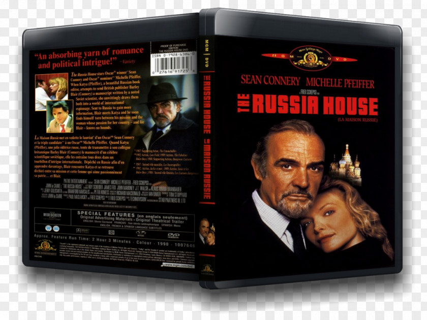 1990s Ken Russell The Russia House Film Sean Connery Michelle Pfeiffer PNG
