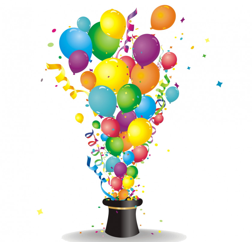 Balloon Clip Art Image Birthday Vector Graphics PNG