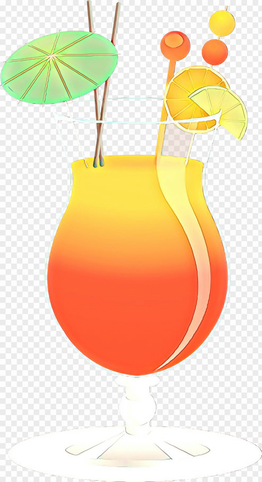 Cocktail Mai Tai Orange PNG