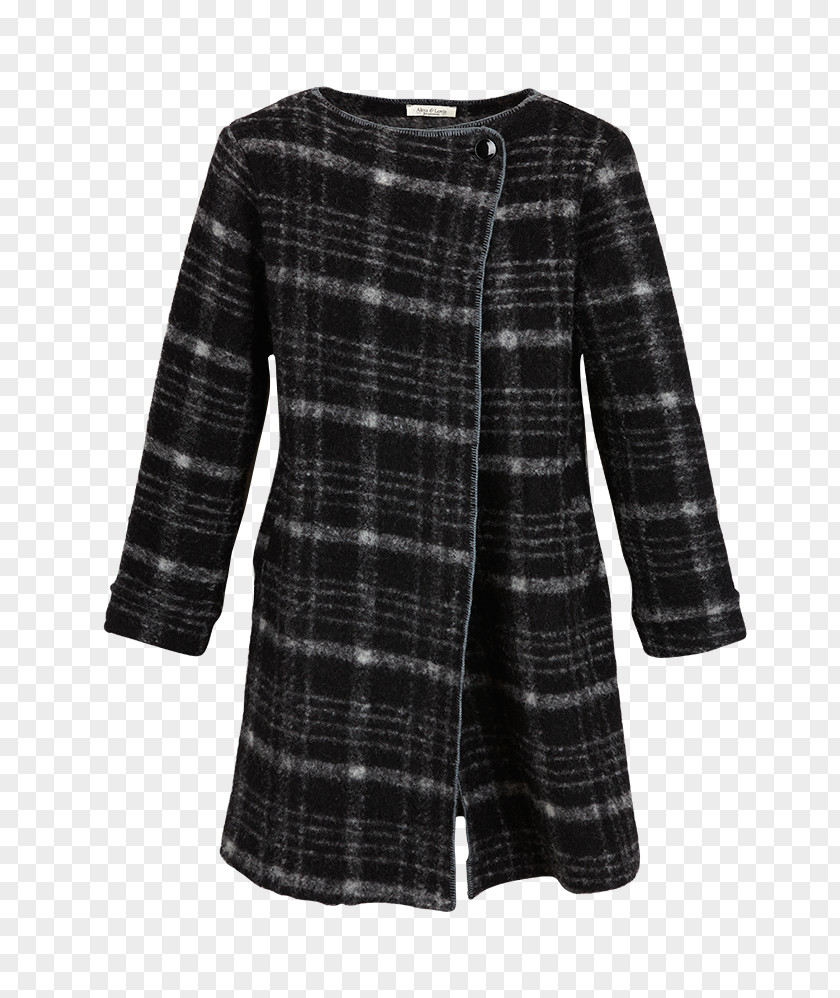 Dress Tartan Coat Outerwear Sleeve PNG