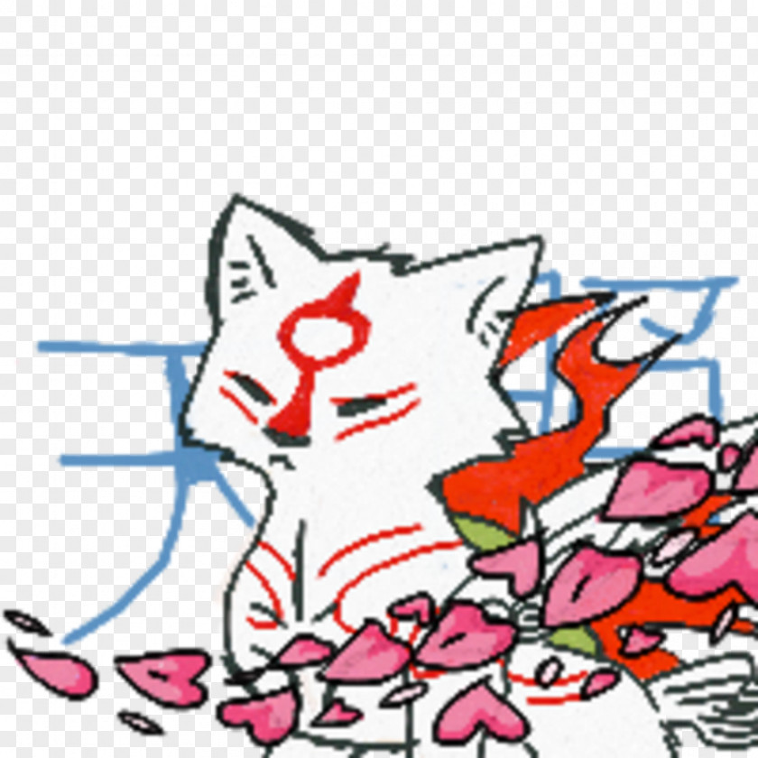 Flower Line Art Cartoon Clip PNG