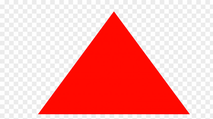 New Triangle Red Logo Clip Art PNG