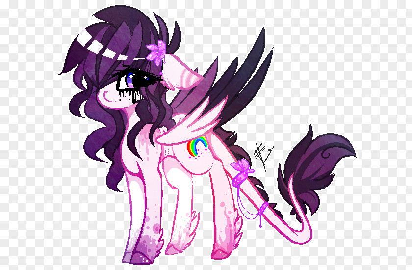 Rainbow Pony Horse Color Legendary Creature PNG