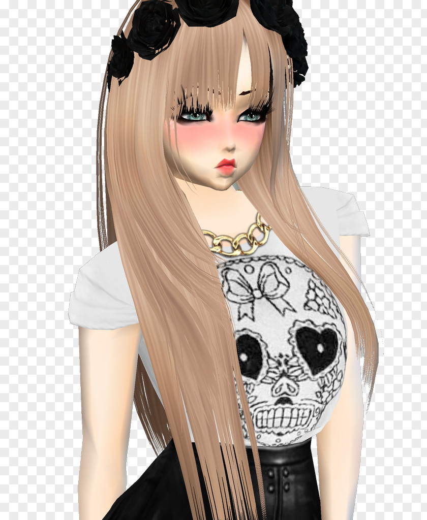 Avatar IMVU Online Chat Room Metaverse PNG