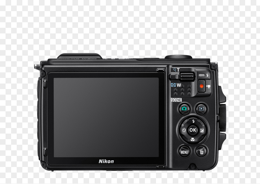 Camera Point-and-shoot Nikon Zoom Lens 4K Resolution PNG