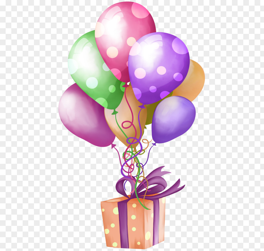 Colored Balloons Gift Balloon Happy Birthday To You Clip Art PNG