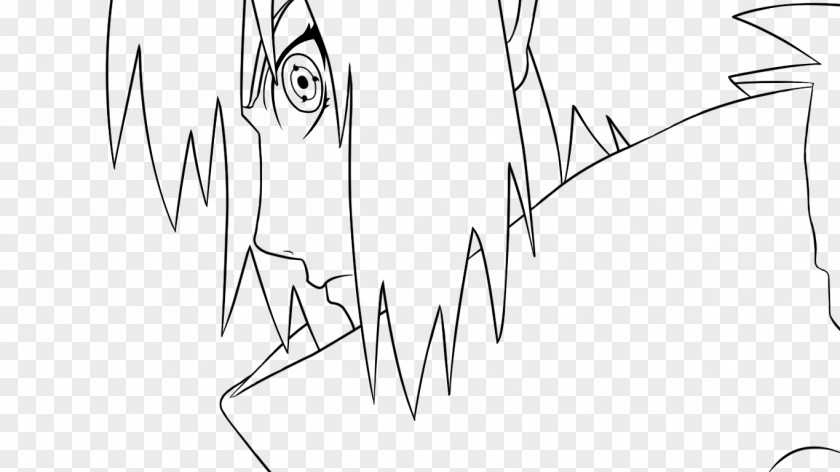 Drawing Sasuke Uchiha Line Art /m/02csf Cartoon PNG