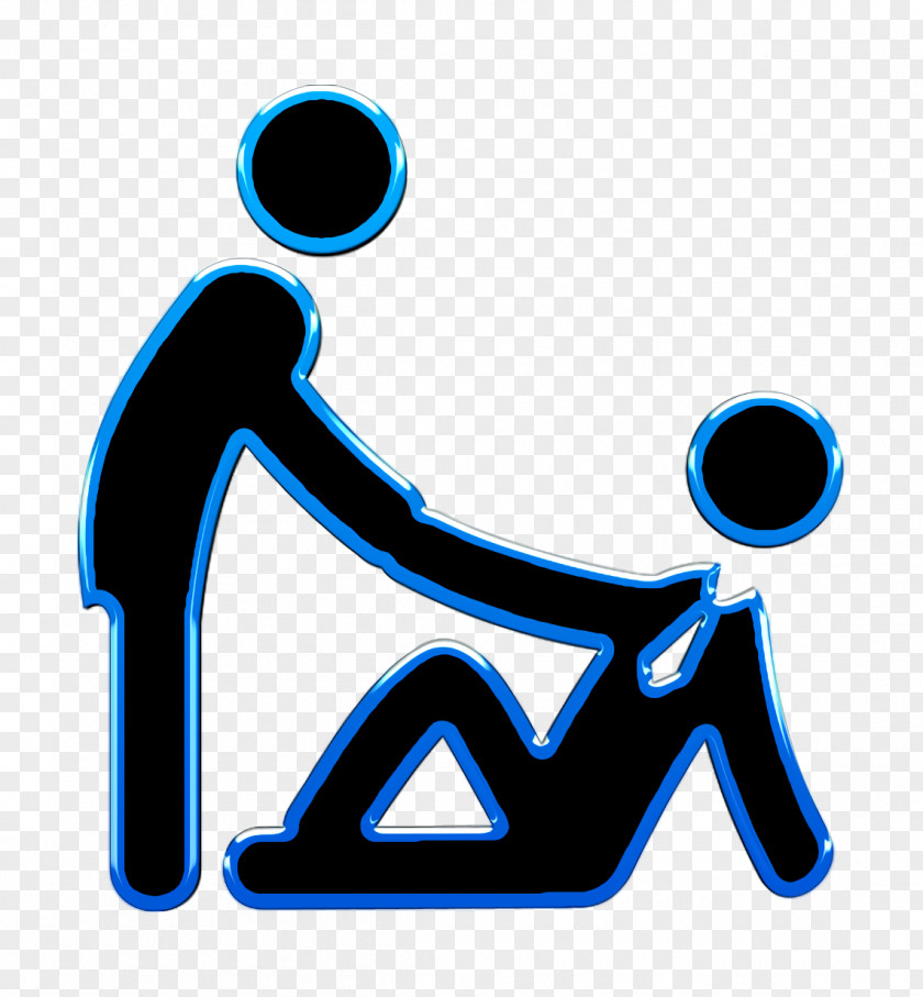 Fall Icon Helping Wounded Man Humans PNG