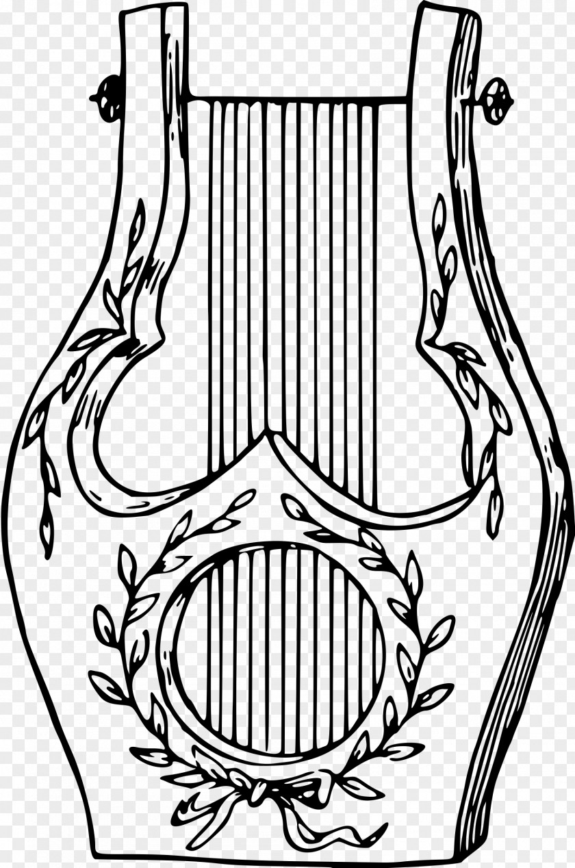 Musical Instruments Lyre Drawing Clip Art PNG