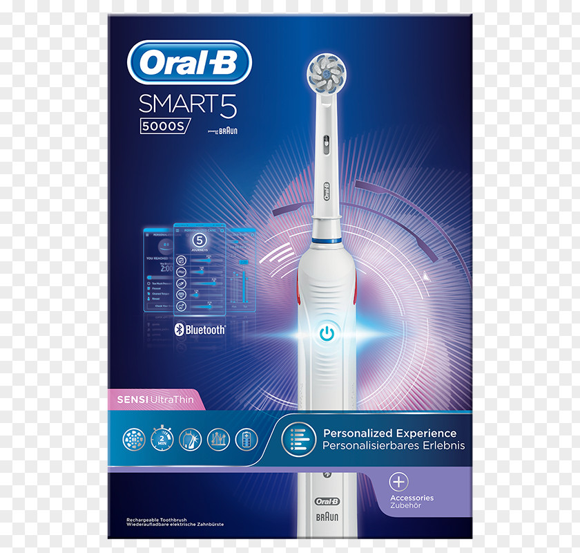 Toothbrush Electric Braun Oral-B Smart Zubní Kartáček Dental Care PNG